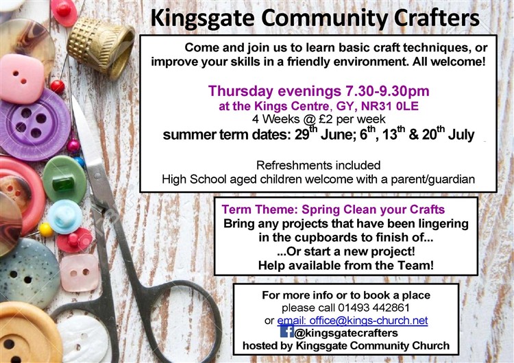 Kingsgate Crafter June-July 20