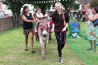 summer fete donkey ride