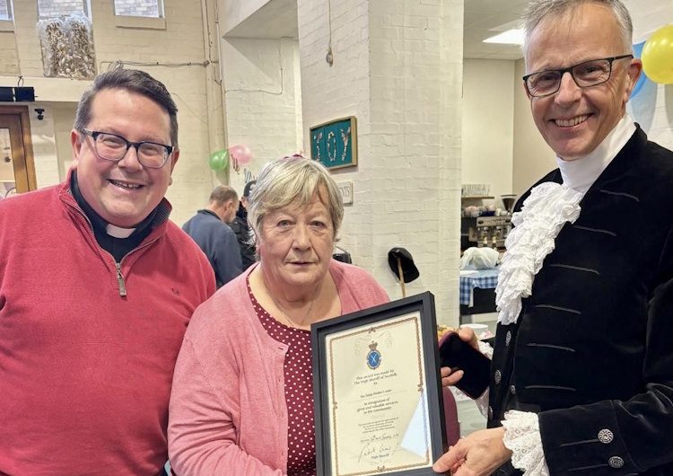 gorleston sue loades high sheriff award 
