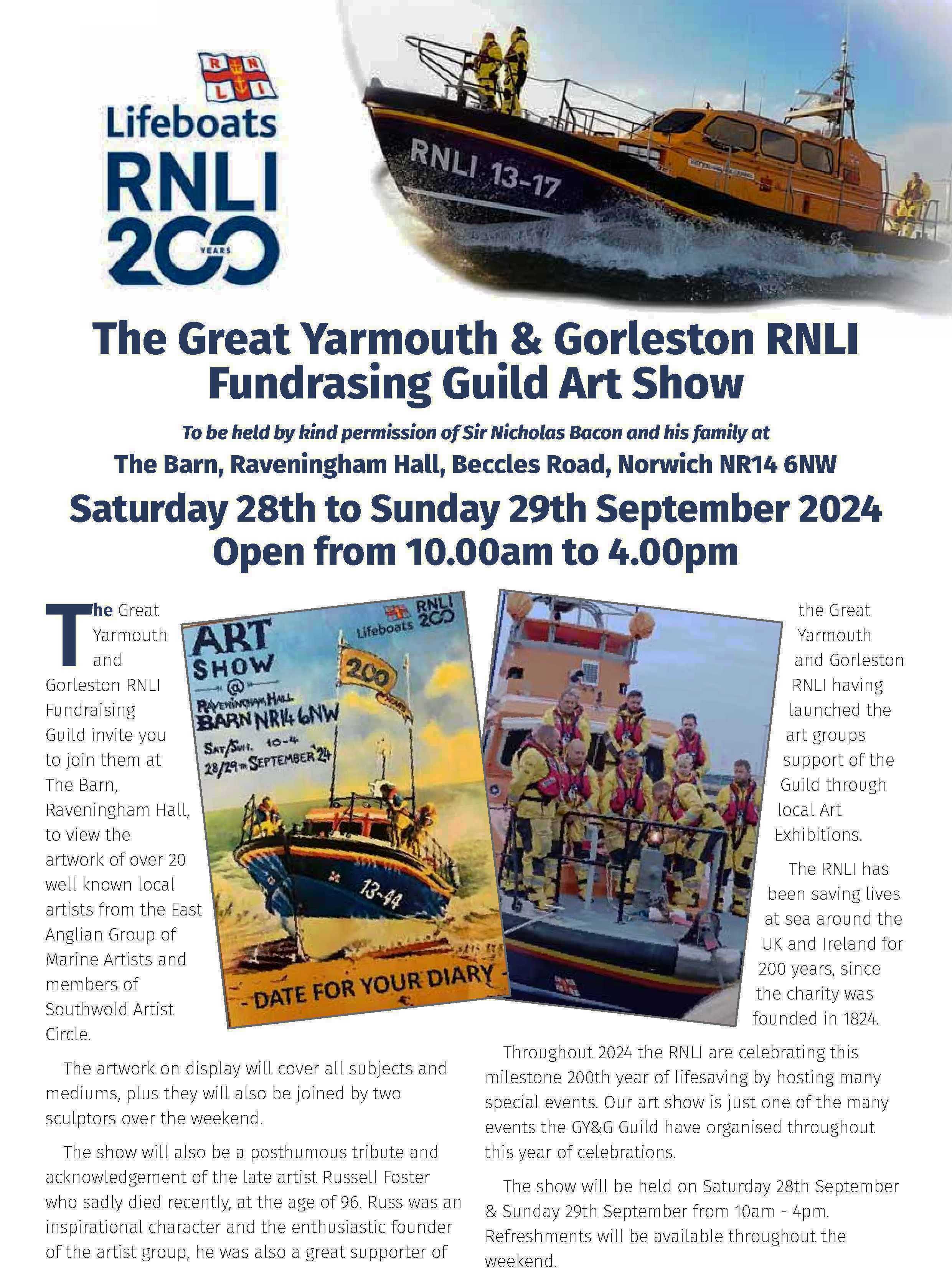 RNLI ART SHOW