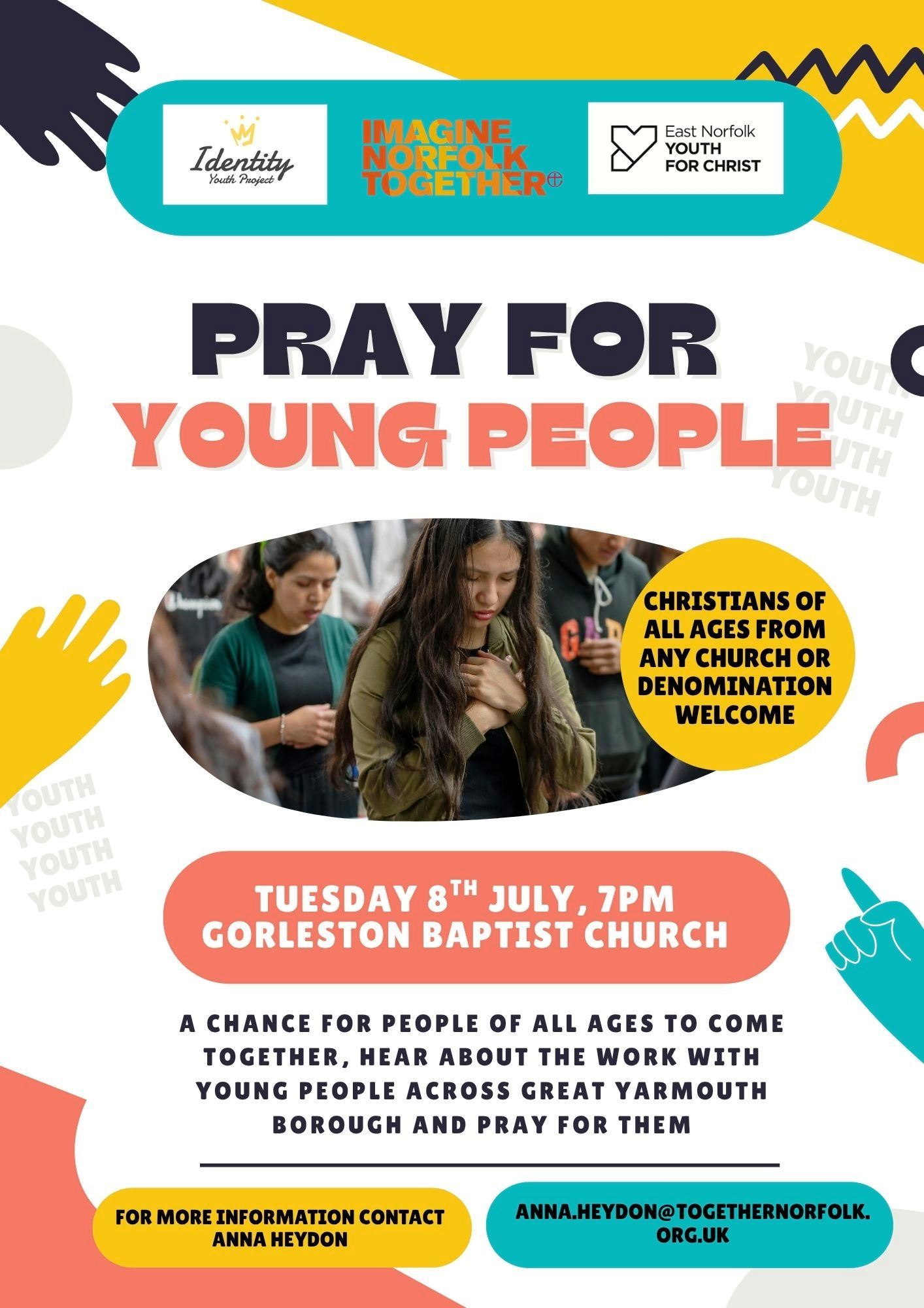 PRAY FOR YOUNG PEOPLE 07-2025