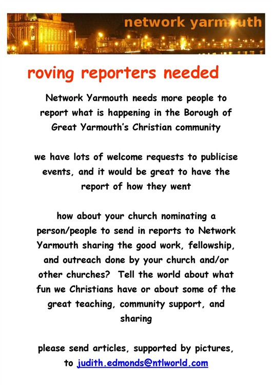 roving reporters needed