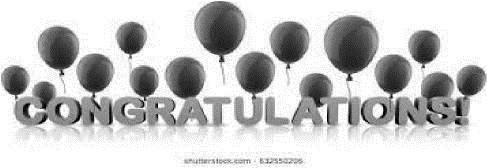 CONGRATULATIONS