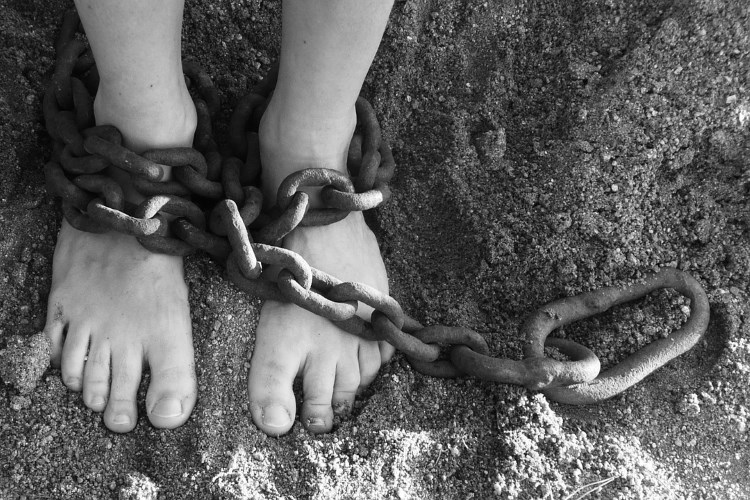 MODERN SLAVERY pixabay