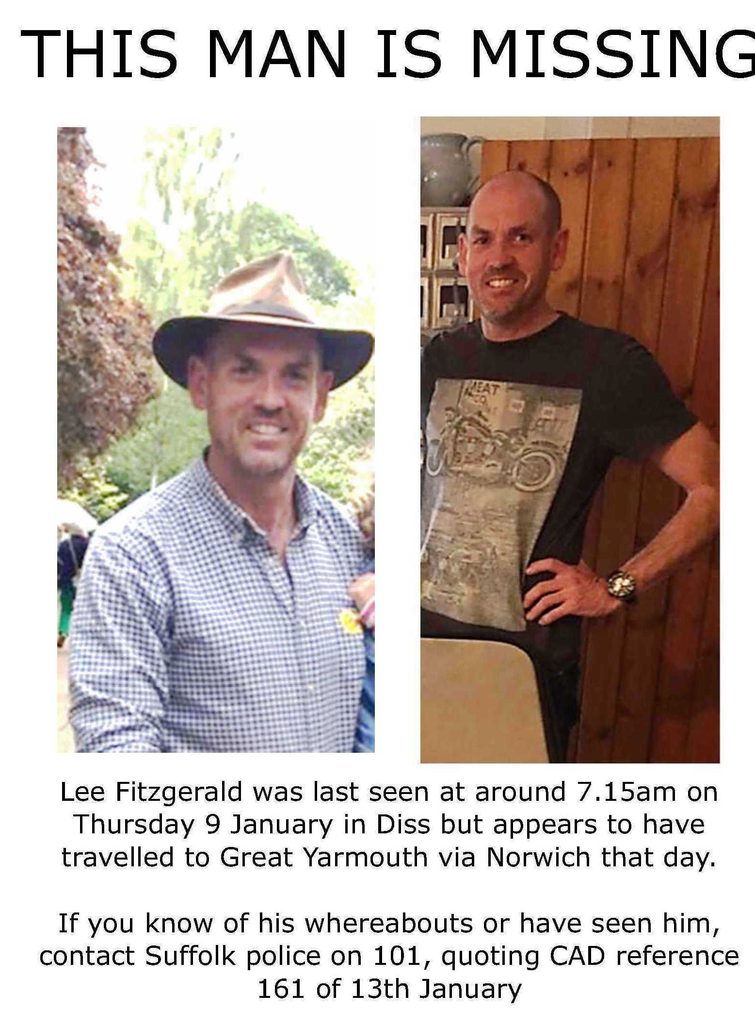 Lee Fitzgerald MISSING 01-2020